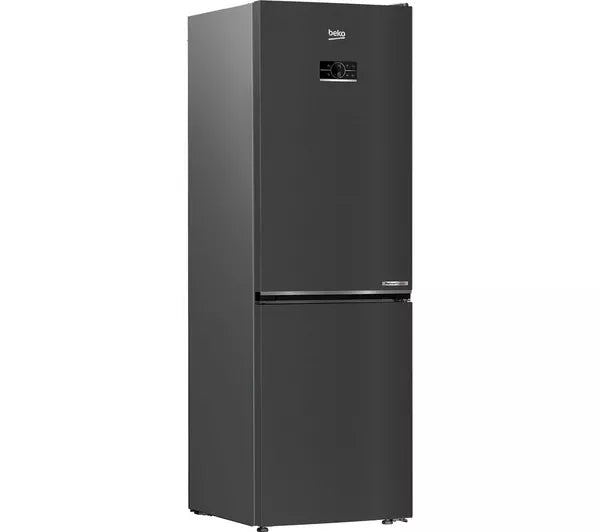 BEKO Pro HarvestFresh CNG6686VPZ 60/40 Fridge Freezer - Black Steel