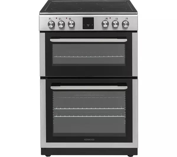 KENWOOD KDC66SS22 60 cm Electric Ceramic Cooker - Silver