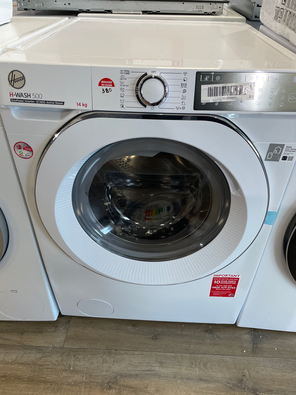 HOOVER 14KG WASHING MACHINE HWB414AMC/1-80 (Graded)