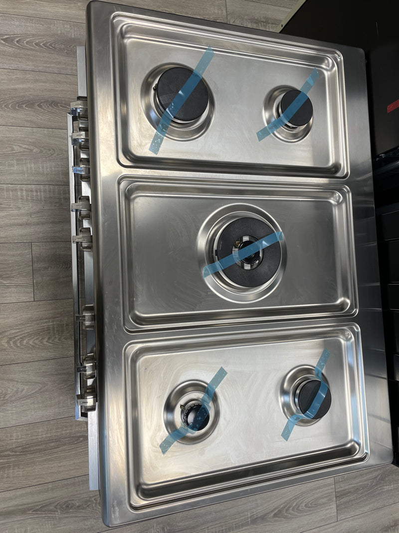 KENWOOD CK306 90 cm Dual Fuel Range Cooker - Black & Chrome