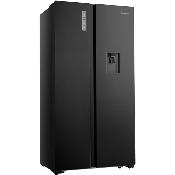 Fridgemaster MS91521FFB American Fridge Freezer - Black