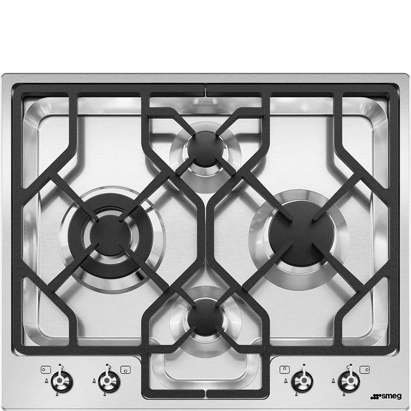 Graded Smeg Classic PGF64-4 Gas Hob (6 Month Warranty at GG Appliances)